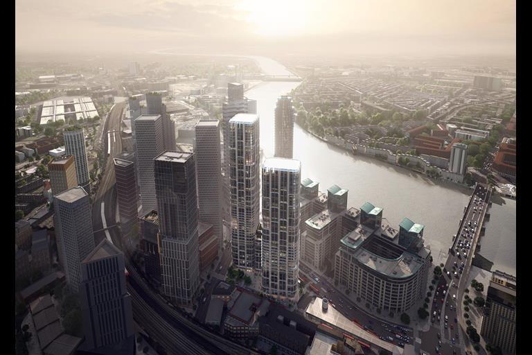 Zaha Hadid starts work on £600m twin towers scheme without TfL land ...